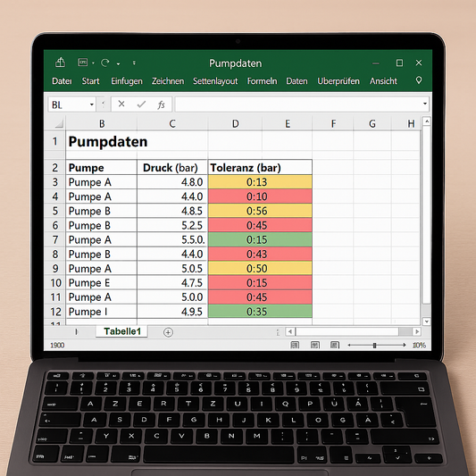 Pump-Daten - Industrie