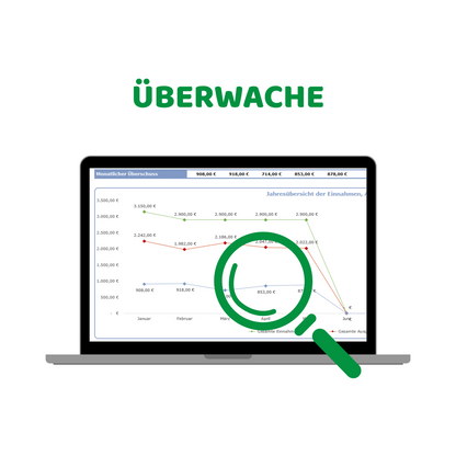Excel Einnahmen- Ausgabenrechner - keine Finanzsorgen mehr!