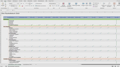 Excel Einnahmen- Ausgabenrechner - keine Finanzsorgen mehr!